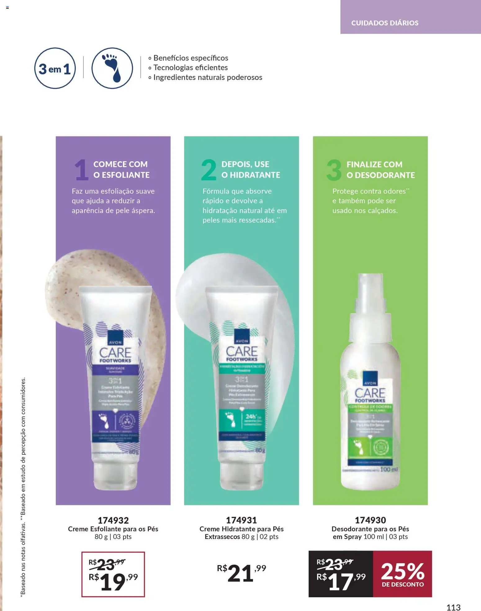 Avon Folheto - válido de 06.01.2026 | Página: 113 | Produtos: Desodorante, Creme