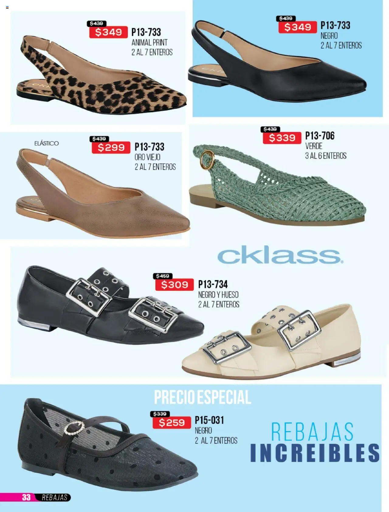 Nuevas ofertas de Cklass válidas en toda la República Mexicana desde el 23.06.2025. ¡Encuentra las mejores ofertas en Cklass catálogo Rebajas Sobre Calzado! | Página: 34