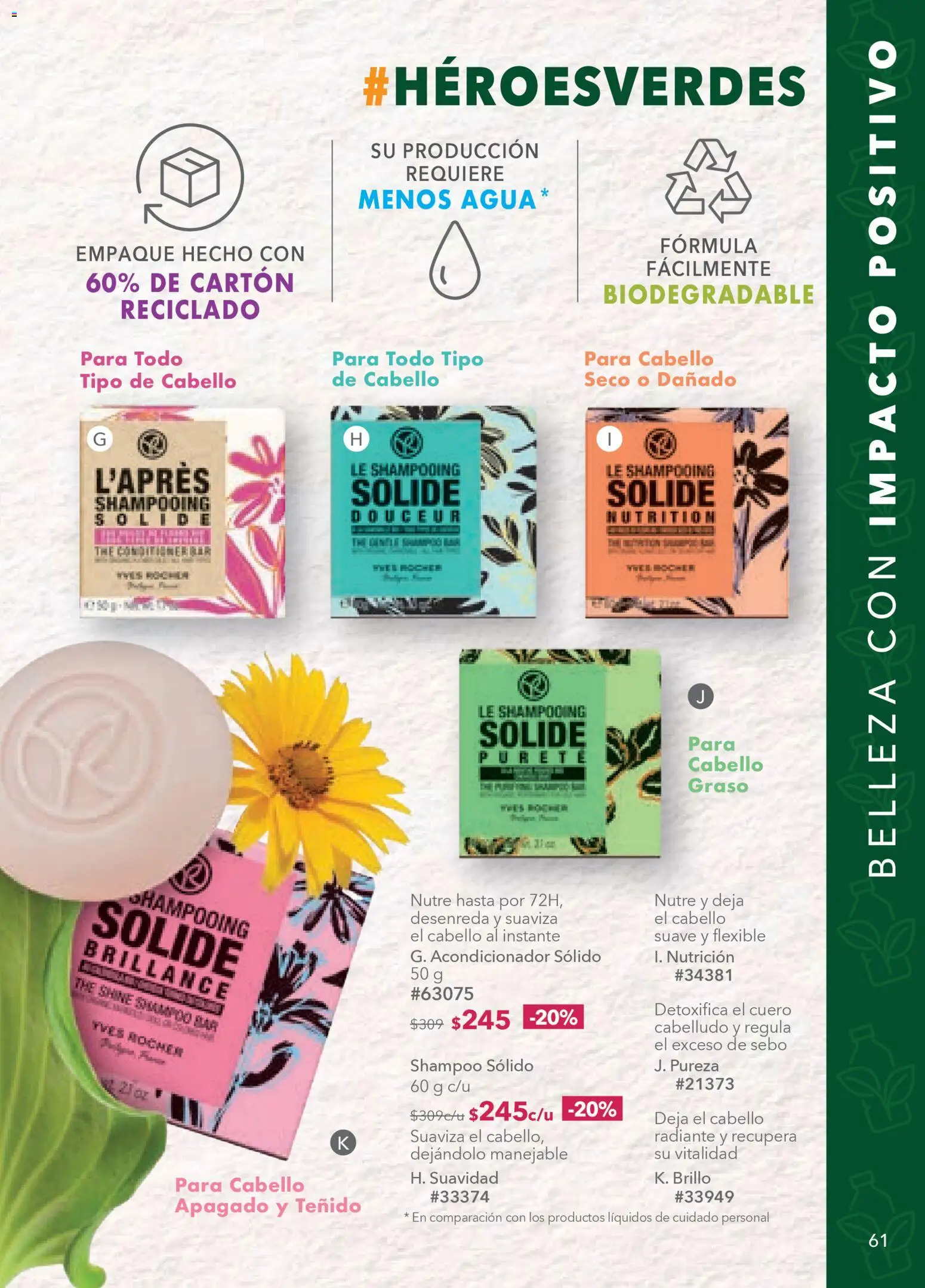 Nuevas ofertas de Yves Rocher válidas en toda la República Mexicana desde el 10.02.2026. ¡Encuentra las mejores ofertas en Yves Rocher campaña 3 2026! | Página: 59 | Productos: Agua, Radiante, Flexible, Acondicionador