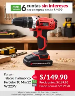 Vista previa de folleto Catálogo Sodimac  de la Sodimac válido desde 02.02.2026 | Página: 7