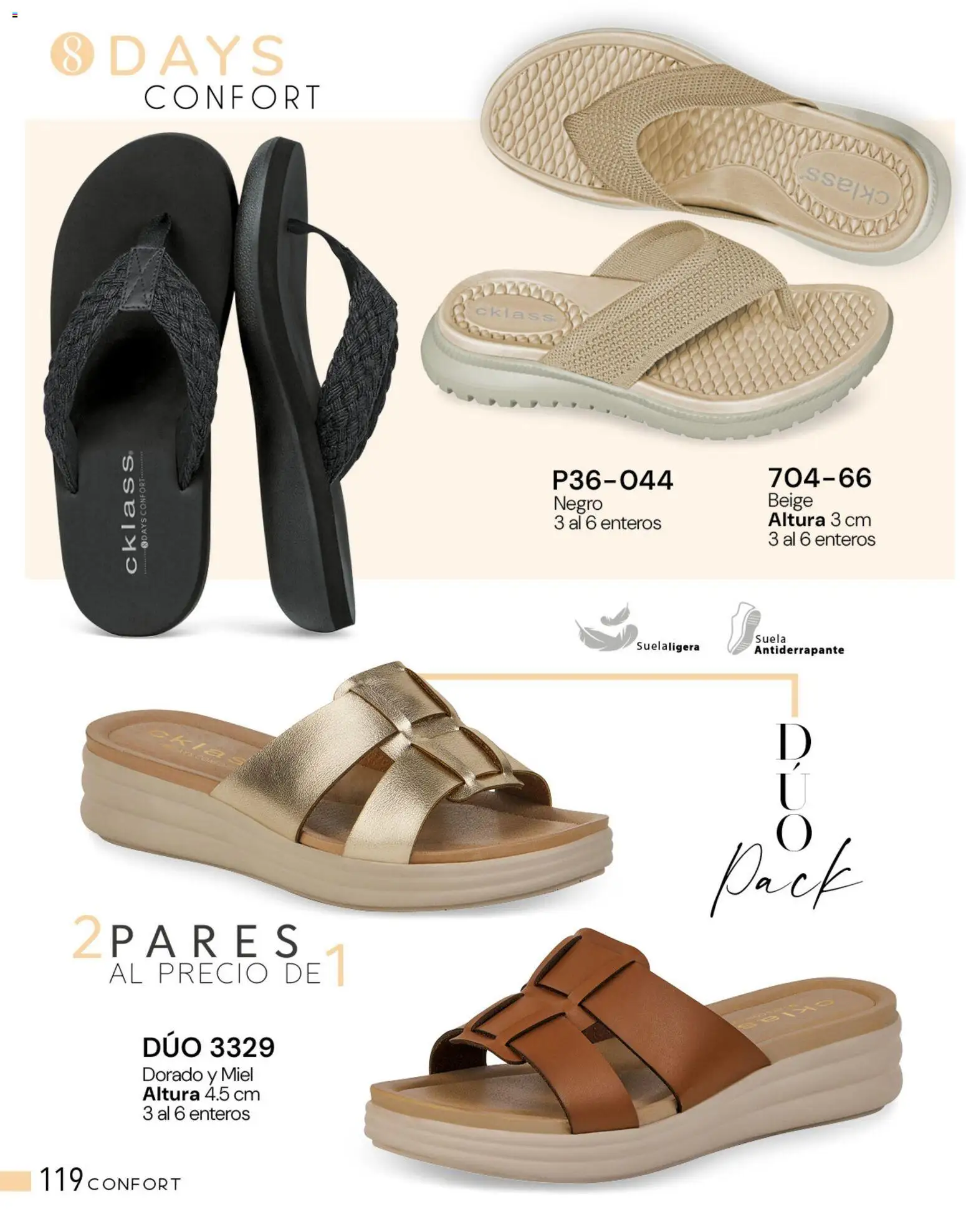 Nuevas ofertas de Cklass válidas en toda la República Mexicana desde el 05.03.2026. ¡Encuentra las mejores ofertas en Cklass catálogo Complemento Verano Ropa! | Página: 354