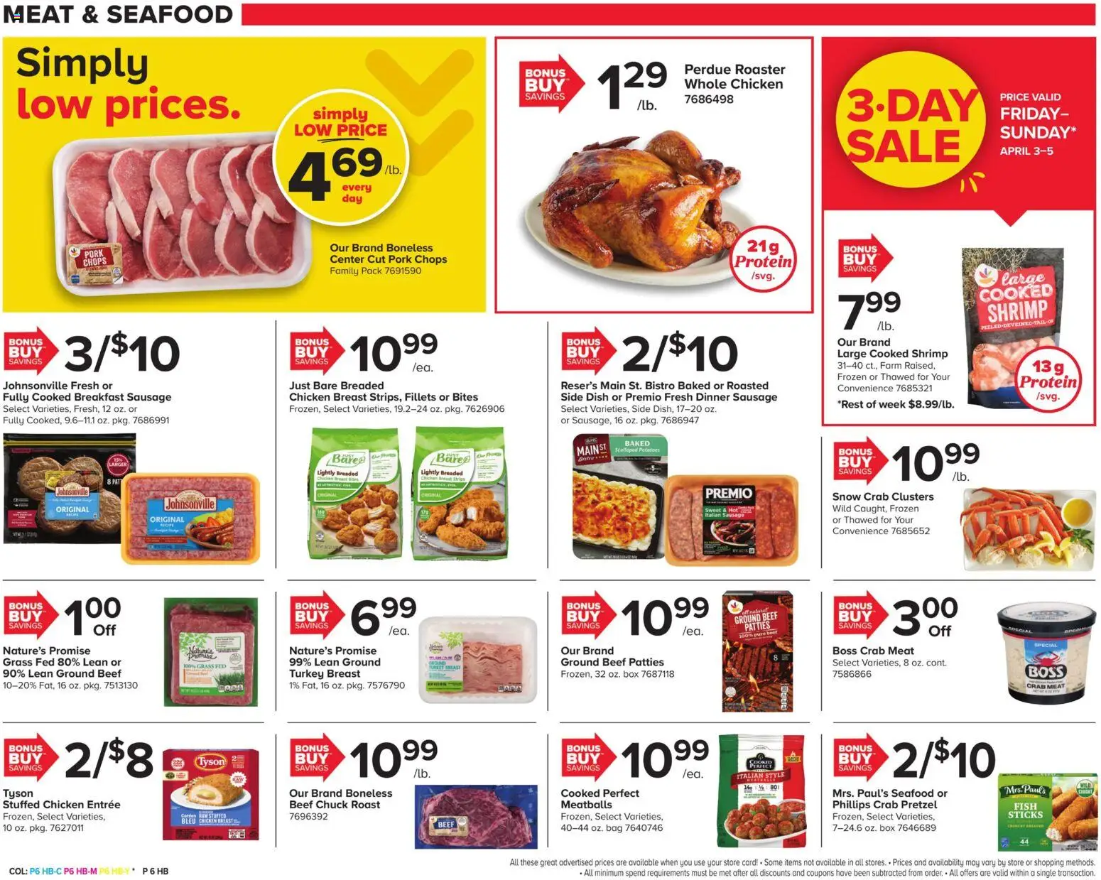 Giant Weekly Ad - valid from 03.04.2026 | Page: 16 | Products: Pork, Beef, Potatoes, Bag