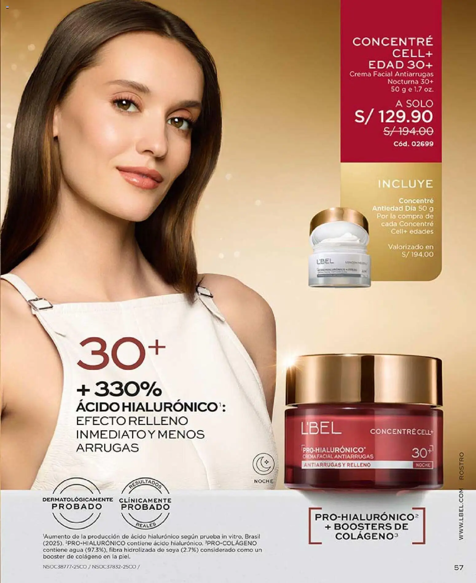 Catálogo L'Bel válido desde 14.11.2025 | Página: 57 | Productos: Crema