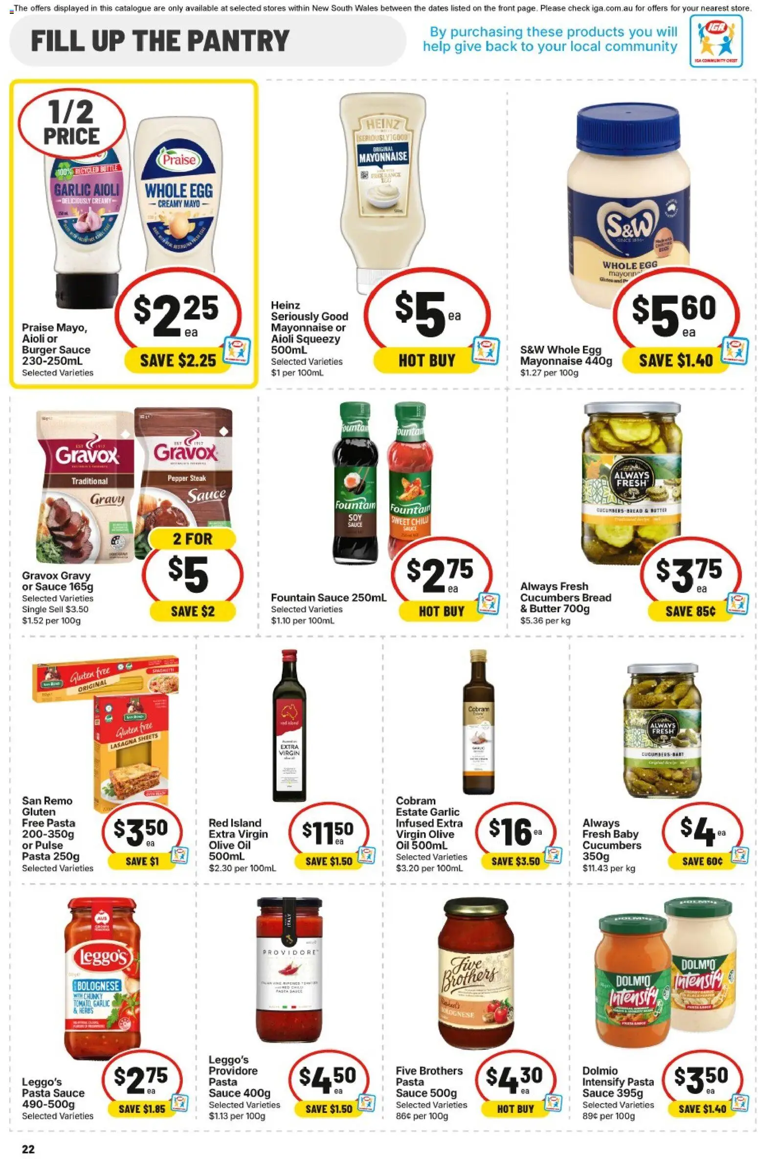 IGA catalogue - valid from 11.03.2026 | Page: 21 | Products: Olive oil, Cucumbers, Steak, Chilli