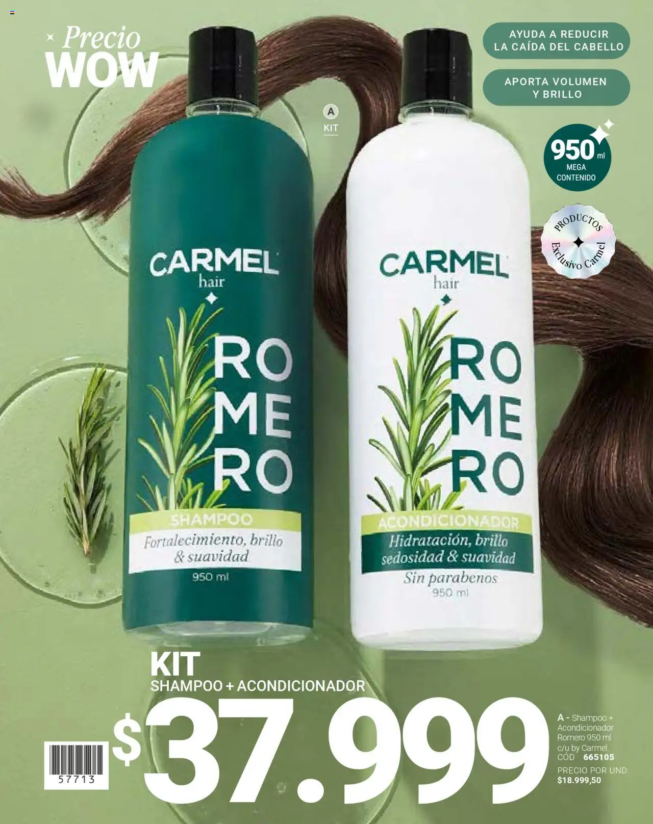 Carmel revista - valida desde el 01.09.2025 | Página: 163 | Productos: Shampoo, Brillo, Acondicionador