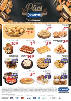 Comper - Ofertas Especial Pães - Pré-Visualização do folheto da loja Comper, válido de 07.11.2025