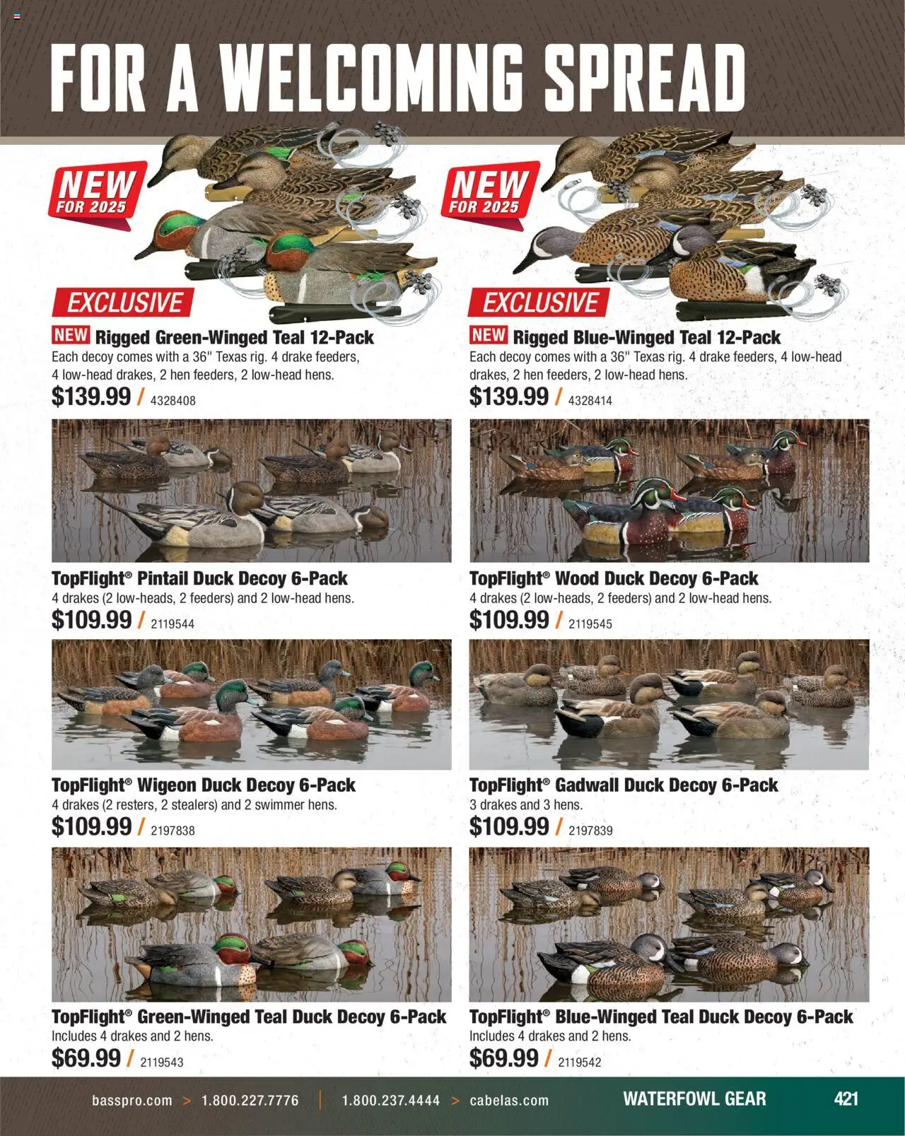 Cabela's Hunting Master 25 - valid from 11.08.2025 | Page: 421 | Products: Waterfowl