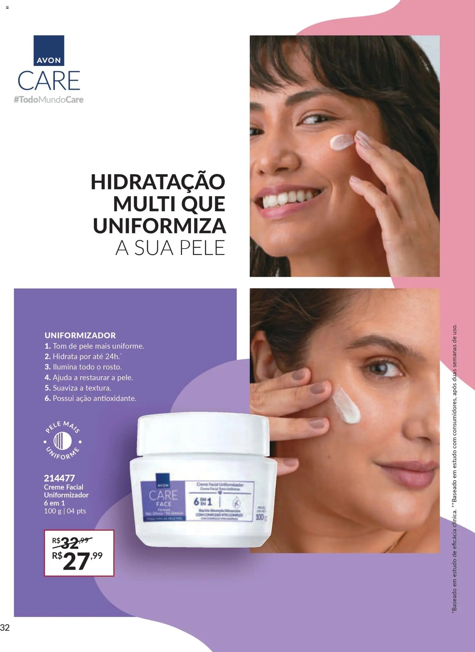 Avon Folheto - válido de 18.02.2026 | Página: 32 | Produtos: Creme