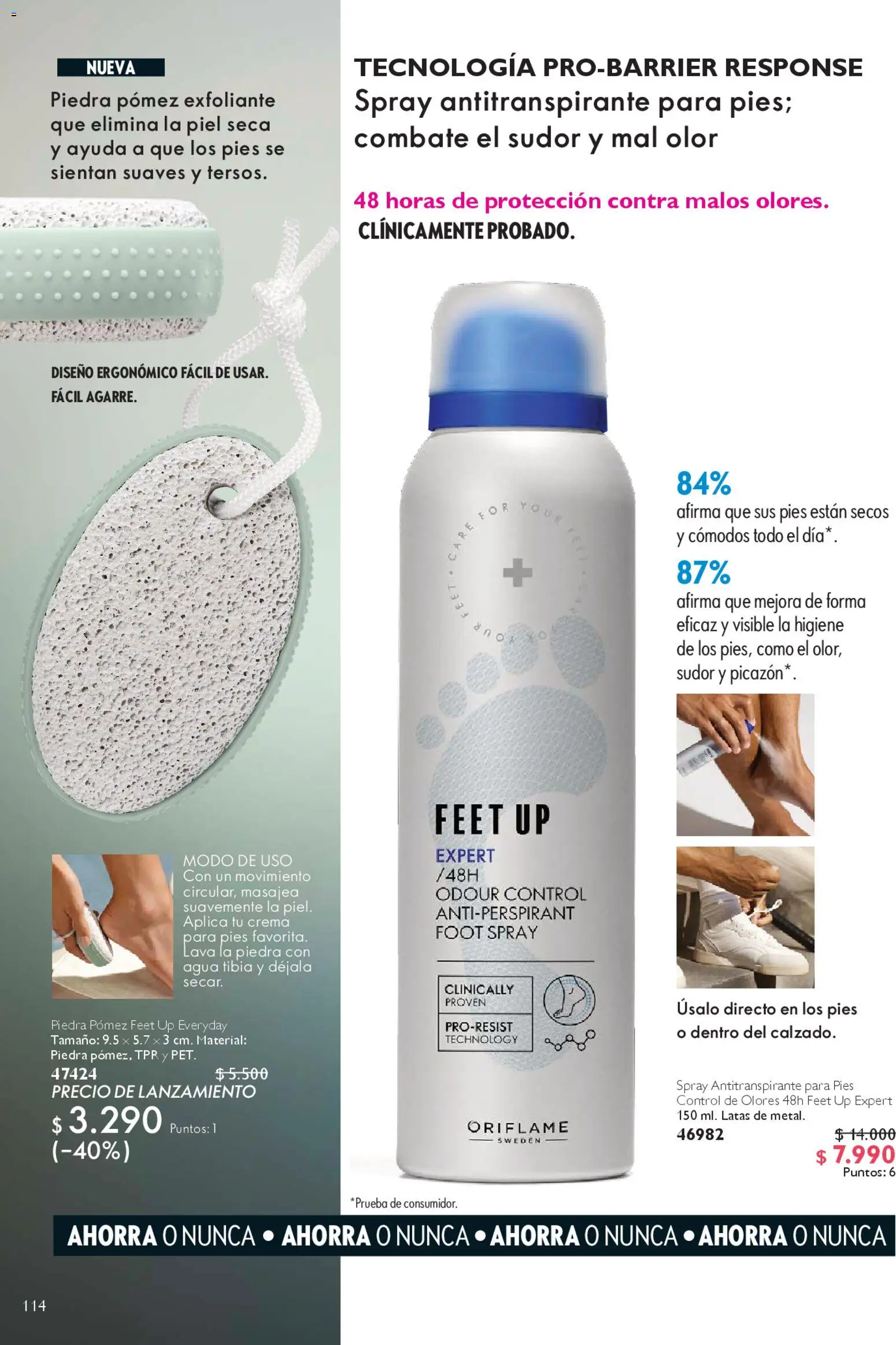 Oriflame ofertas  │ válido desde el 28.03.2026 | Página: 114 | Productos: Agua, Antitranspirante, Crema