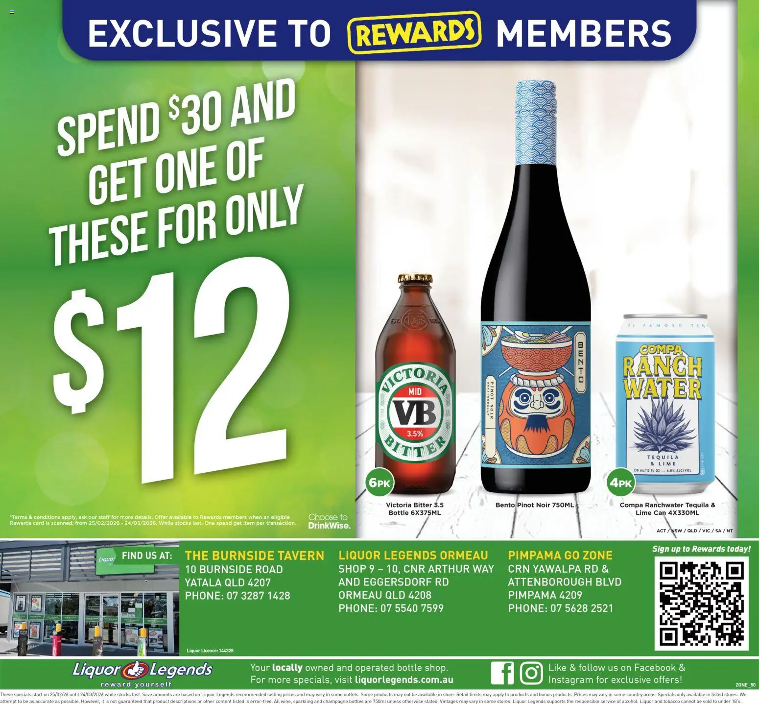 Liquor Legends catalogue - valid from 25.02.2026 | Page: 8 | Products: Water, Lime, Phone