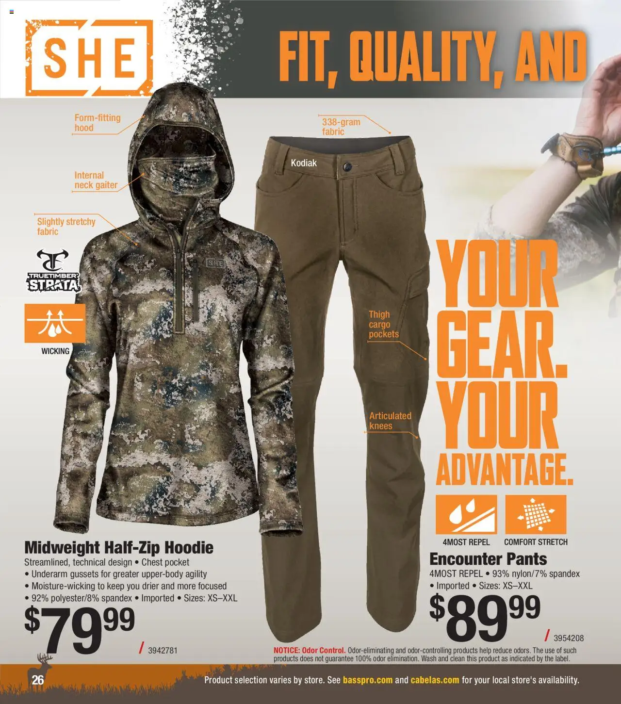 Cabela's Archery 25 - valid from 15.07.2025 | Page: 26 | Products: Hoodie, Pants