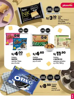 Vista previa de folleto Plaza Vea - Díptico DULCIVEA de la Plaza Vea válido desde 06.04.2026 | Página: 3