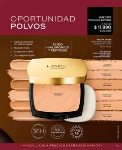 Catálogo L'Bel Campaña 15 │ válido desde el 15.09.2025 | Página: 45 | Productos: Almendra, Maquillaje