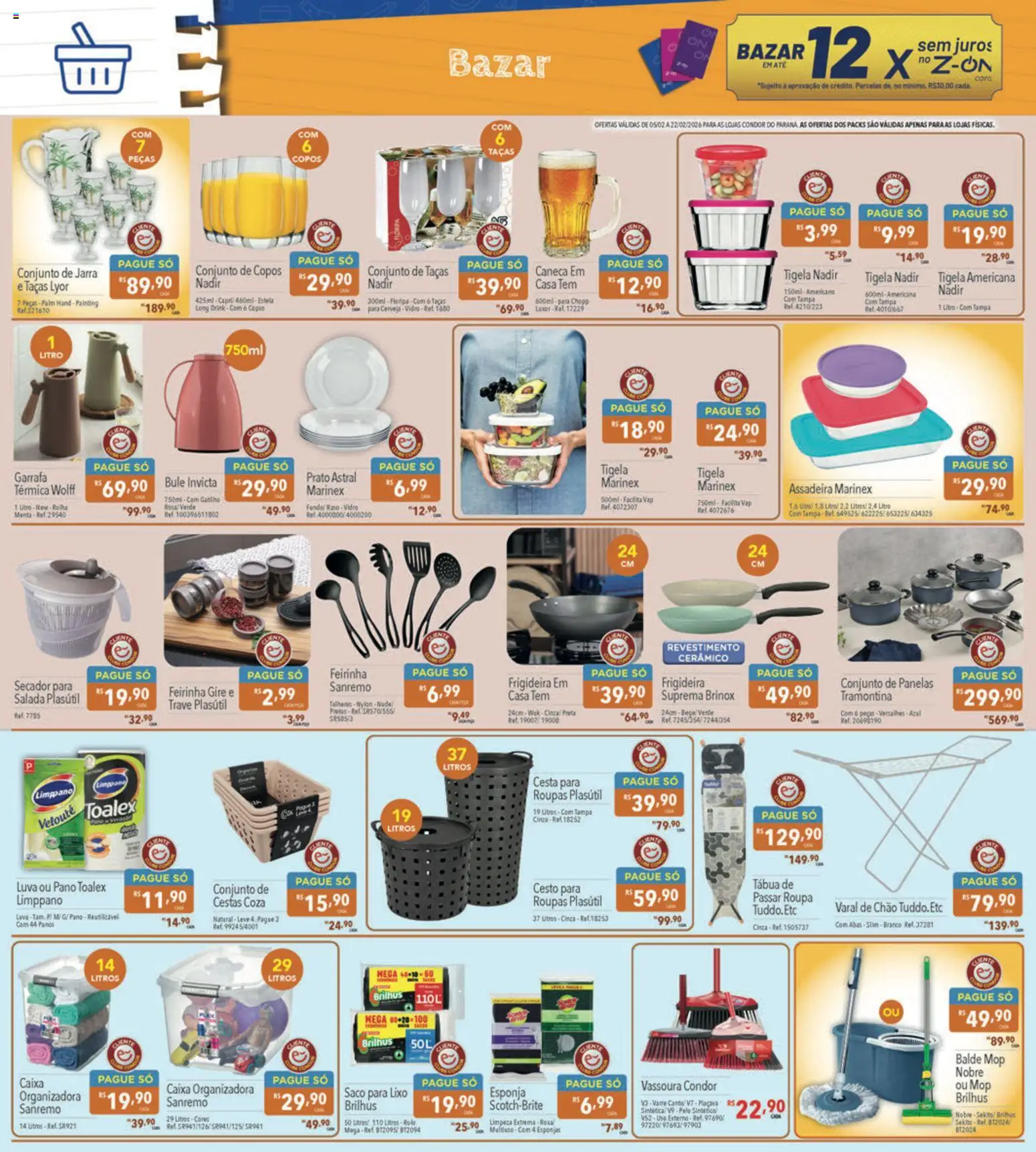 Supermercados Condor Folheto - válido de 05.02.2026 | Página: 26