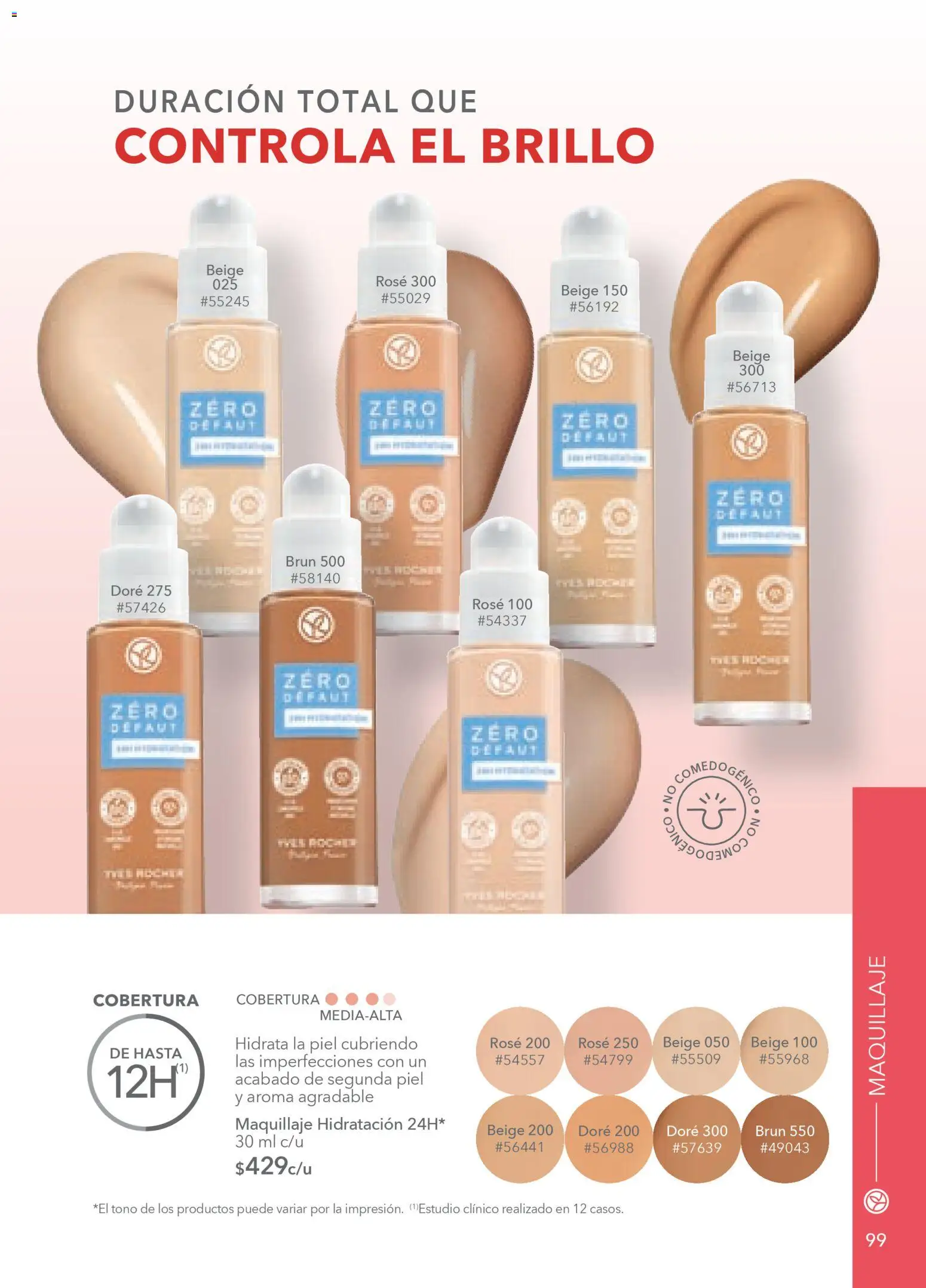 Nuevas ofertas de Yves Rocher válidas en toda la República Mexicana desde el 03.03.2026. ¡Encuentra las mejores ofertas en Yves Rocher campaña 4 2026! | Página: 101 | Productos: Brillo, Maquillaje