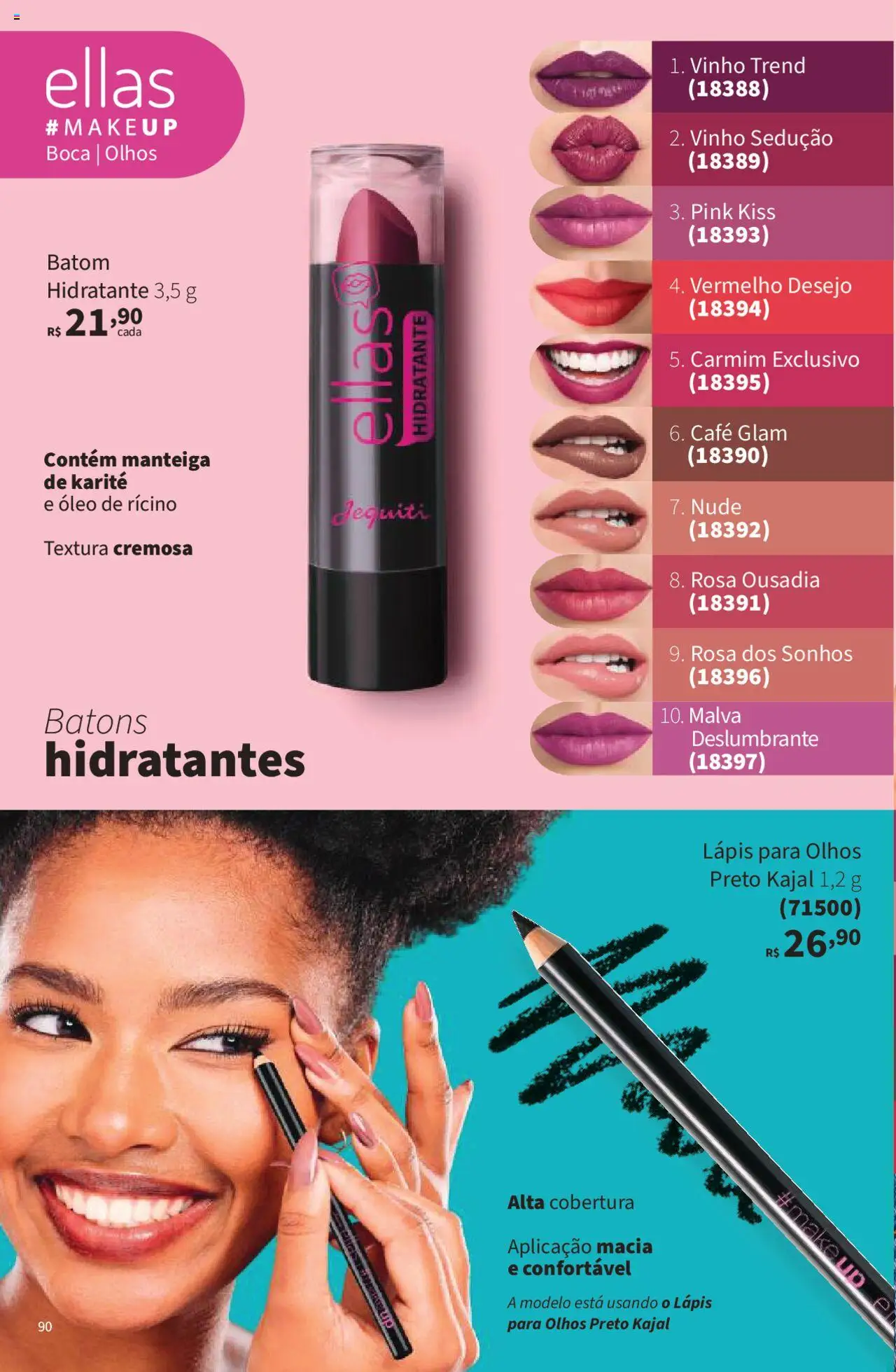 Jequiti Folheto - válido de 19.09.2025 | Página: 90 | Produtos: Lápis, Óleo, Café, Vinho