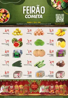 Cometa Supermercados - Ofertas Feirão - Pré-Visualização do folheto da loja Cometa Supermercados, válido de 21.12.2025