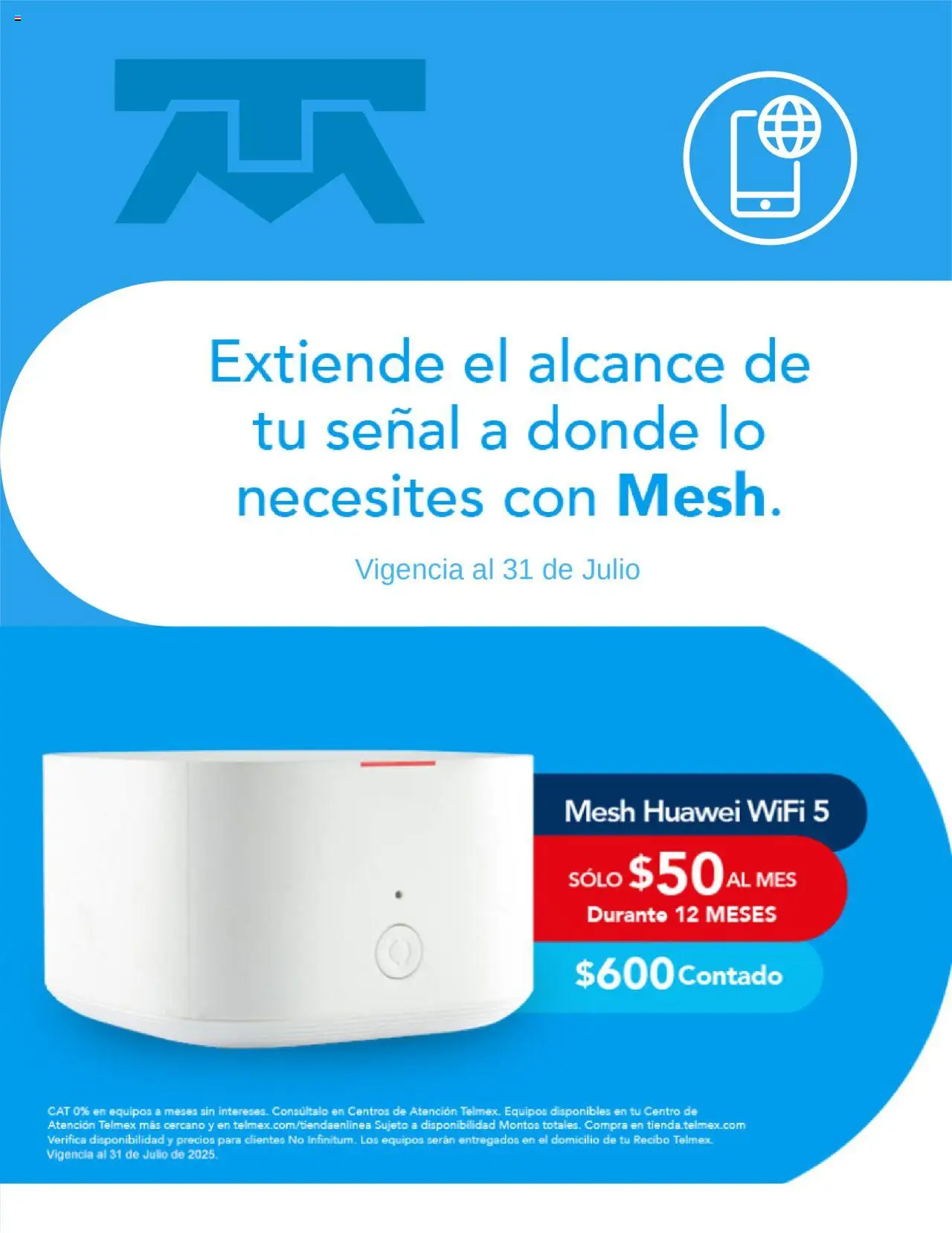 Nuevas ofertas de Telmex válidas en toda la República Mexicana desde el 17.07.2025. ¡Encuentra las mejores ofertas en Telmex - Catálogo! | Página: 1