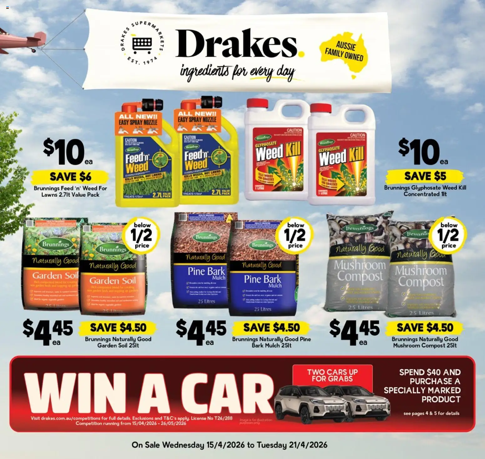 Drakes catalogue - valid from 15.04.2026 | Page: 24 | Products: Compost, Weed, Soil
