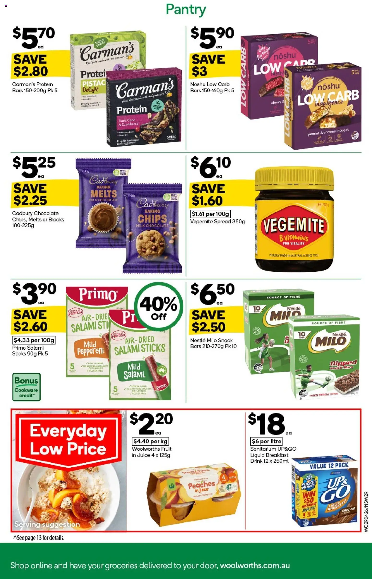 Latest Woolworths catalogue valid from 29/04/2026 is available here?Save now! | Australia
