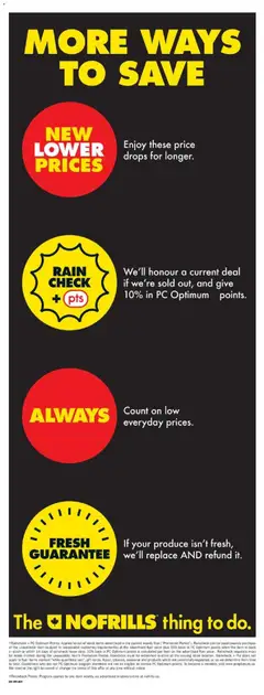 Preview of No Frills weekly flyer / circulaire from shop No Frills valid from 09.04.2026 | Page: 19 | Products: PC