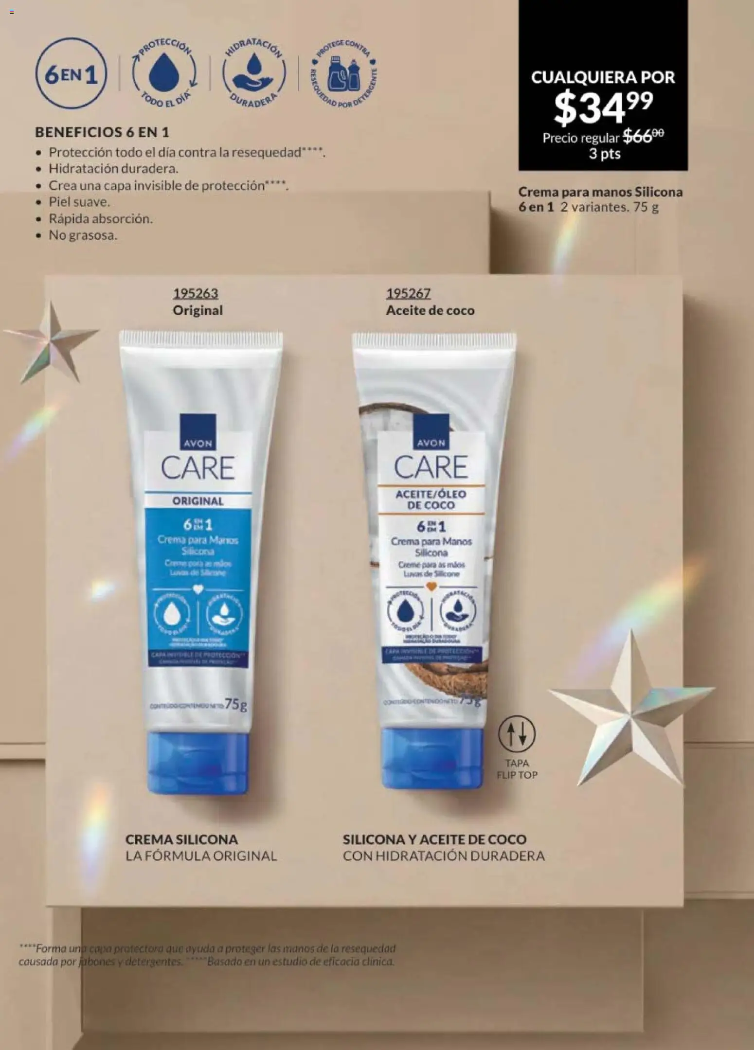 Nuevas ofertas de AVON válidas en toda la República Mexicana desde el 28.11.2025. ¡Encuentra las mejores ofertas en AVON campaña 18 2025! | Página: 93 | Productos: Crema, Aceite, Top