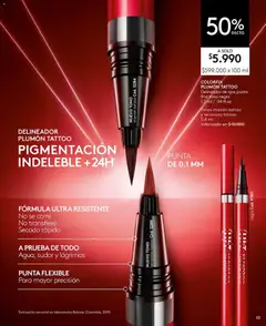 Catálogo Ésika Campaña x válido desde el 30.04.2026 | Página: 53 | Productos: Flexible, Delineador de ojos, Delineador, Plumón