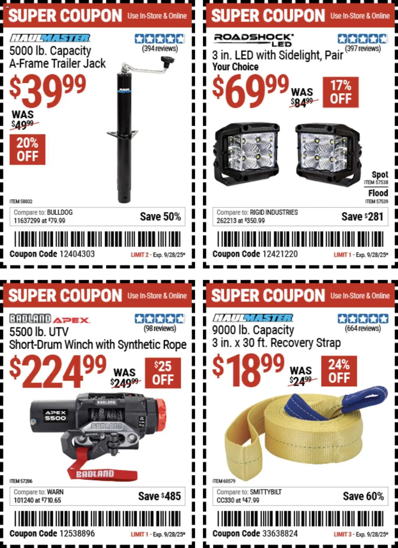 Harbor Freight Weekly Ad - valid from 15.09.2025 | Page: 20