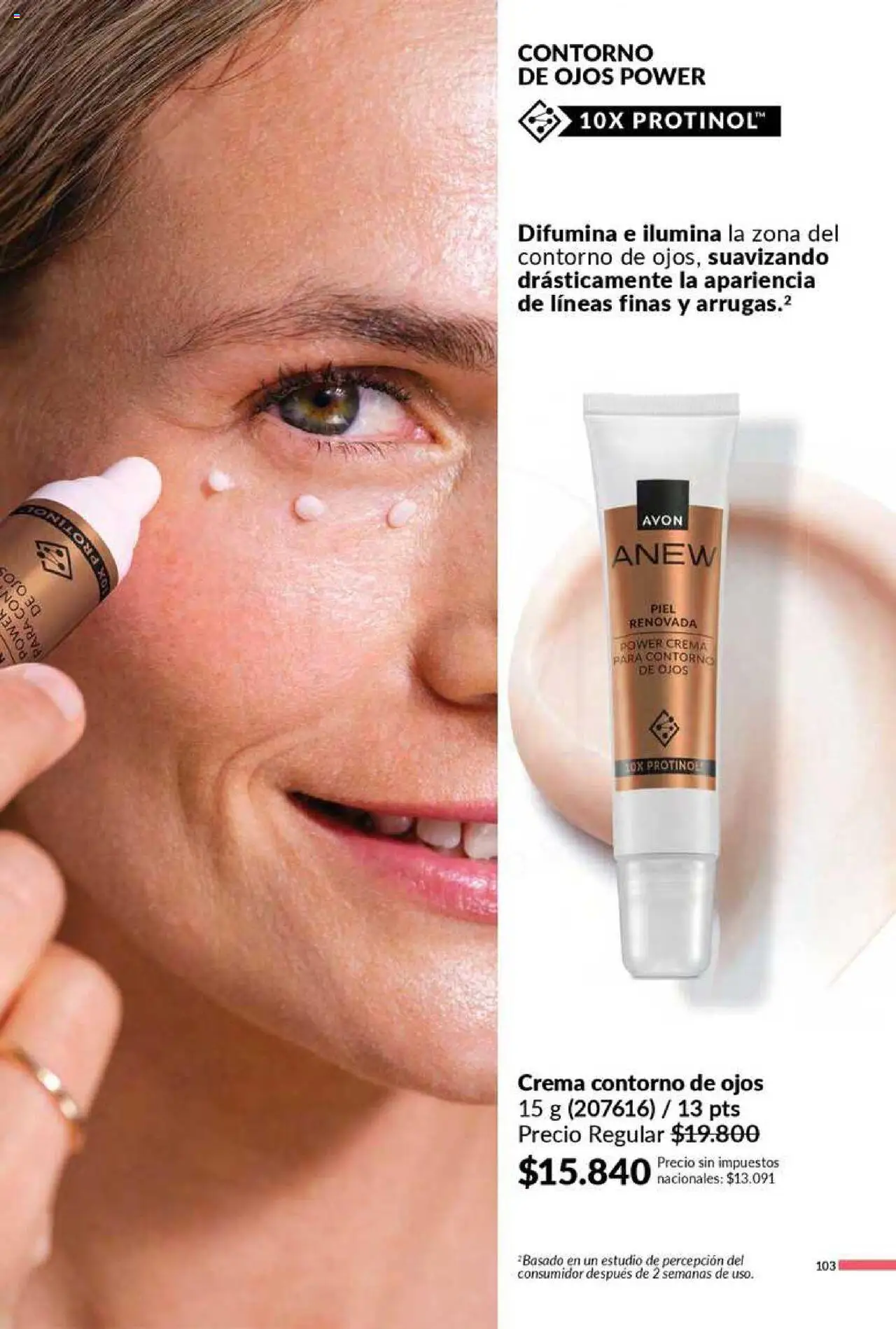 Catálogo AVON Campaña 11/2025 │ válido desde el 23.09.2025 | Página: 95 | Productos: Contorno de ojos, Contorno, Crema