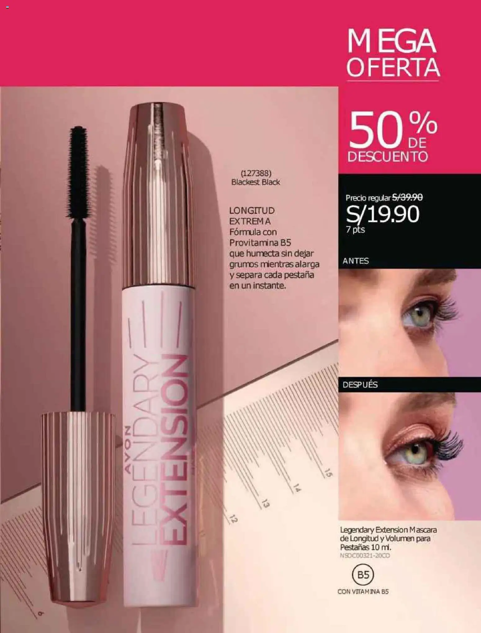 Catálogo Avon válido desde 12.10.2025 | Página: 45 | Productos: Máscara