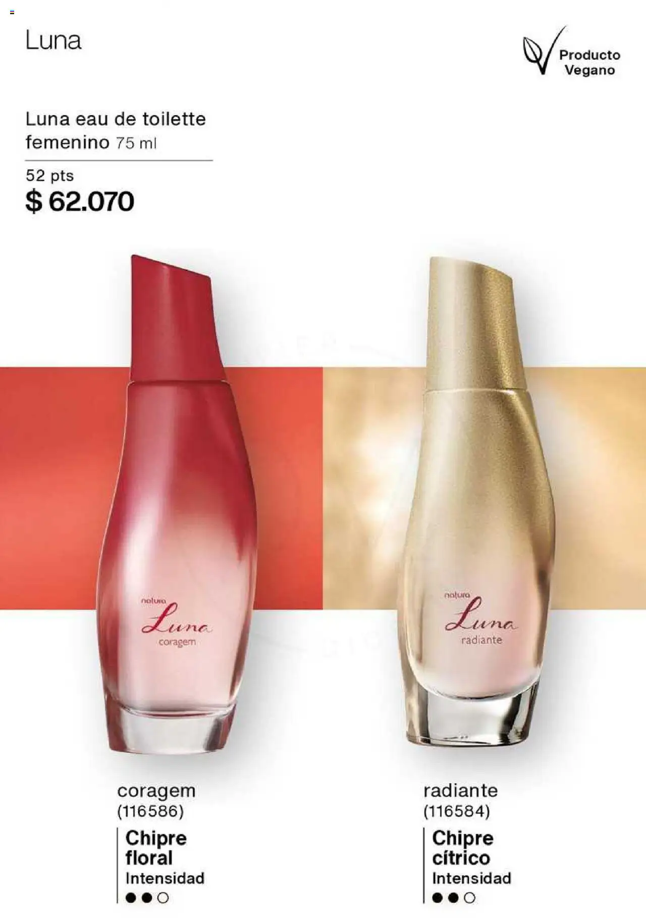 Catálogo Natura Ciclo 6 │ válido desde el 03.04.2025 | Página: 55 | Productos: Eau de toilette, Radiante