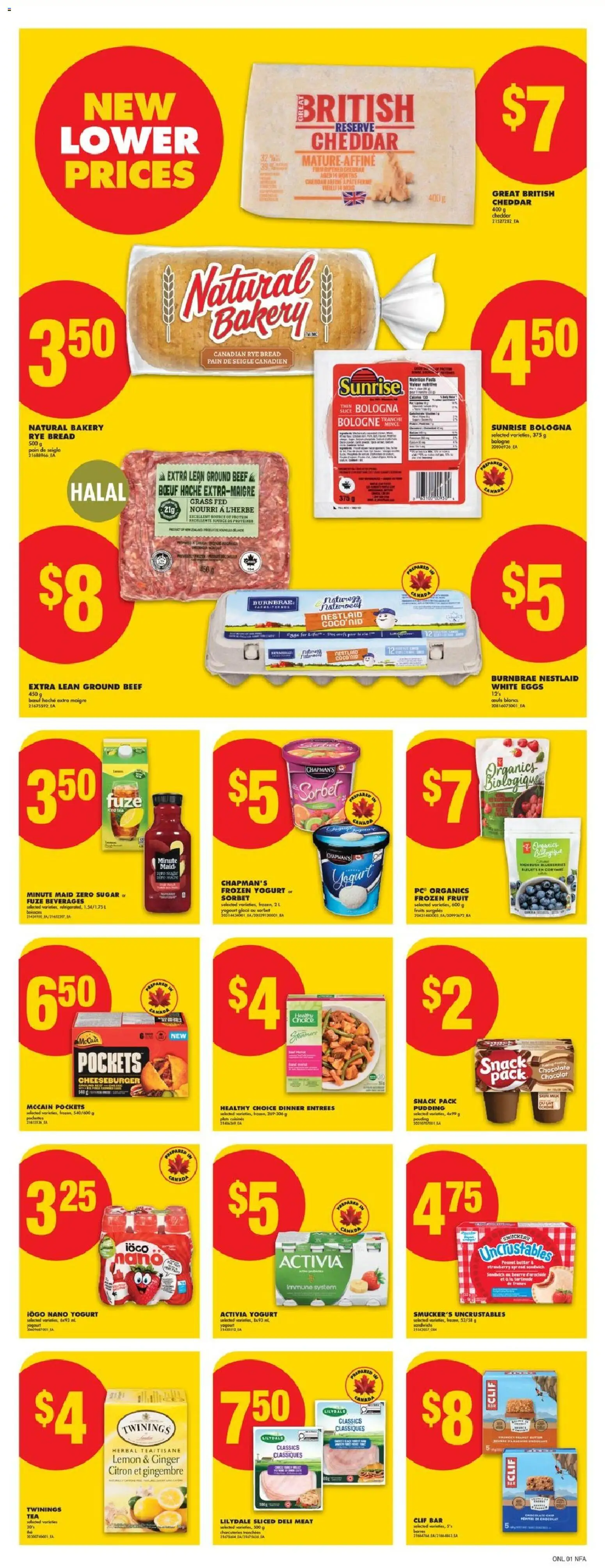 No Frills flyer valid from 01.01.2026 | Page: 7 | Products: Beef, PC, Butter, Chocolate