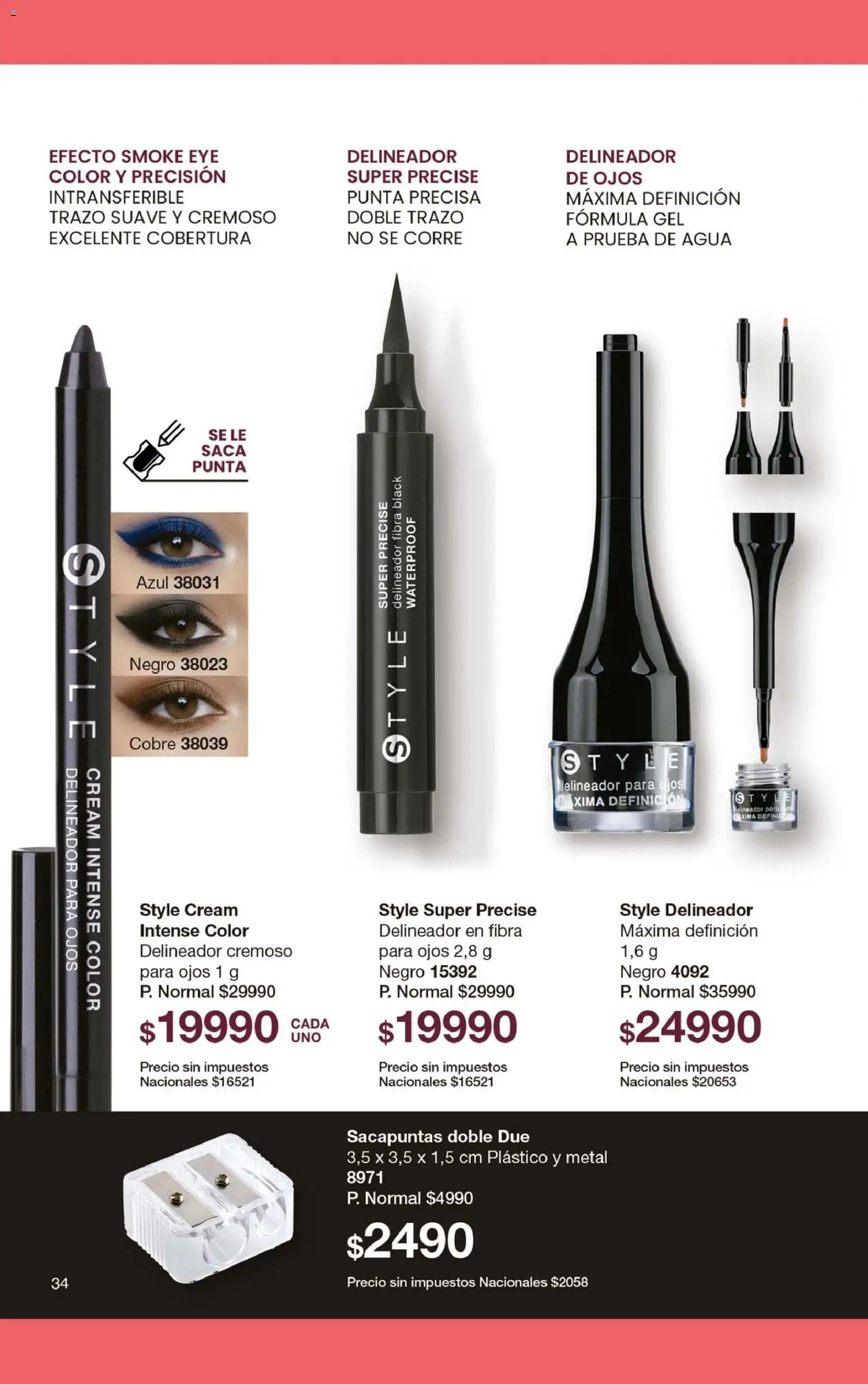 Gigot - CAMPAÑA 05 │ válido desde el 28.02.2026 | Página: 46 | Productos: Sacapuntas, Delineador, Agua