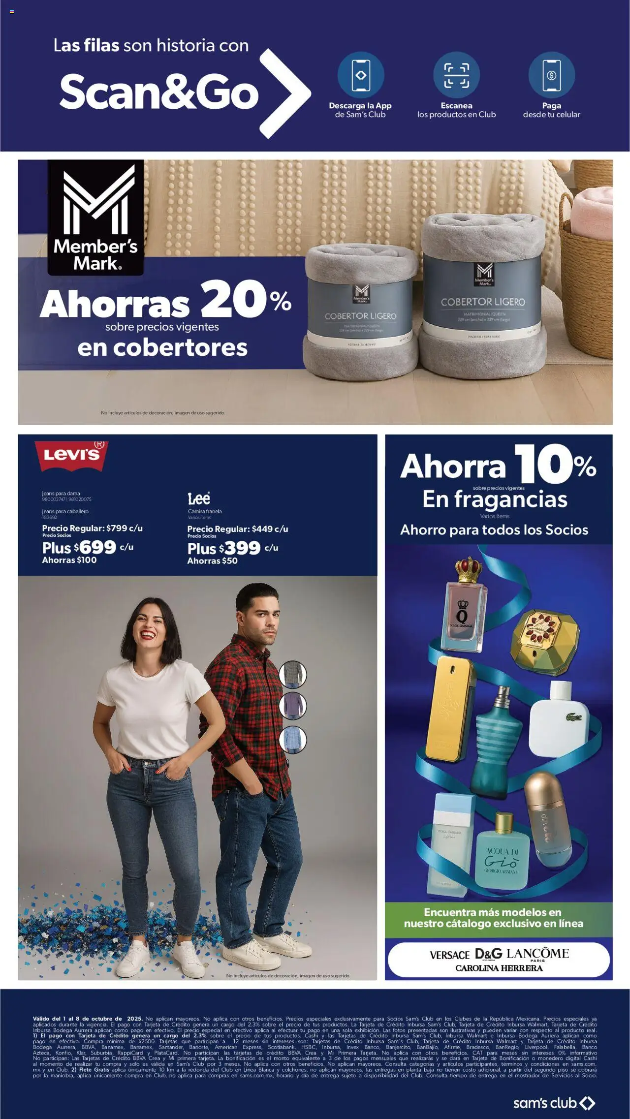 Nuevas ofertas de Sam's Club válidas en toda la República Mexicana desde el 01.10.2025. ¡Encuentra las mejores ofertas en Sam's Club - Catálogo Plus Fest Nacional! | Página: 15 | Productos: Camisa, Planta, Banco, Sobre