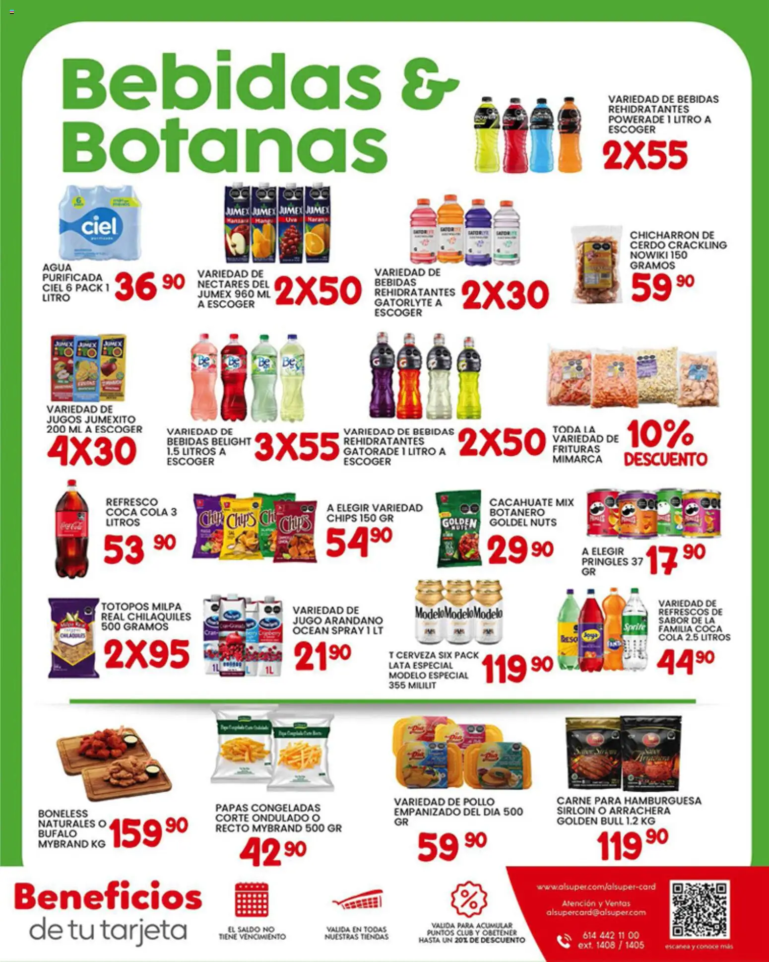 Nuevas ofertas de Alsuper válidas en toda la República Mexicana desde el 10.02.2026. ¡Encuentra las mejores ofertas en Alsuper folleto Zacatecas! | Página: 7