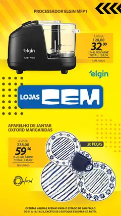 Lojas Cem - Ofertas atuais - Pré-Visualização do folheto da loja Lojas Cem, válido de 01.11.2025 | Página: 74 | Produtos: Processador, Carne