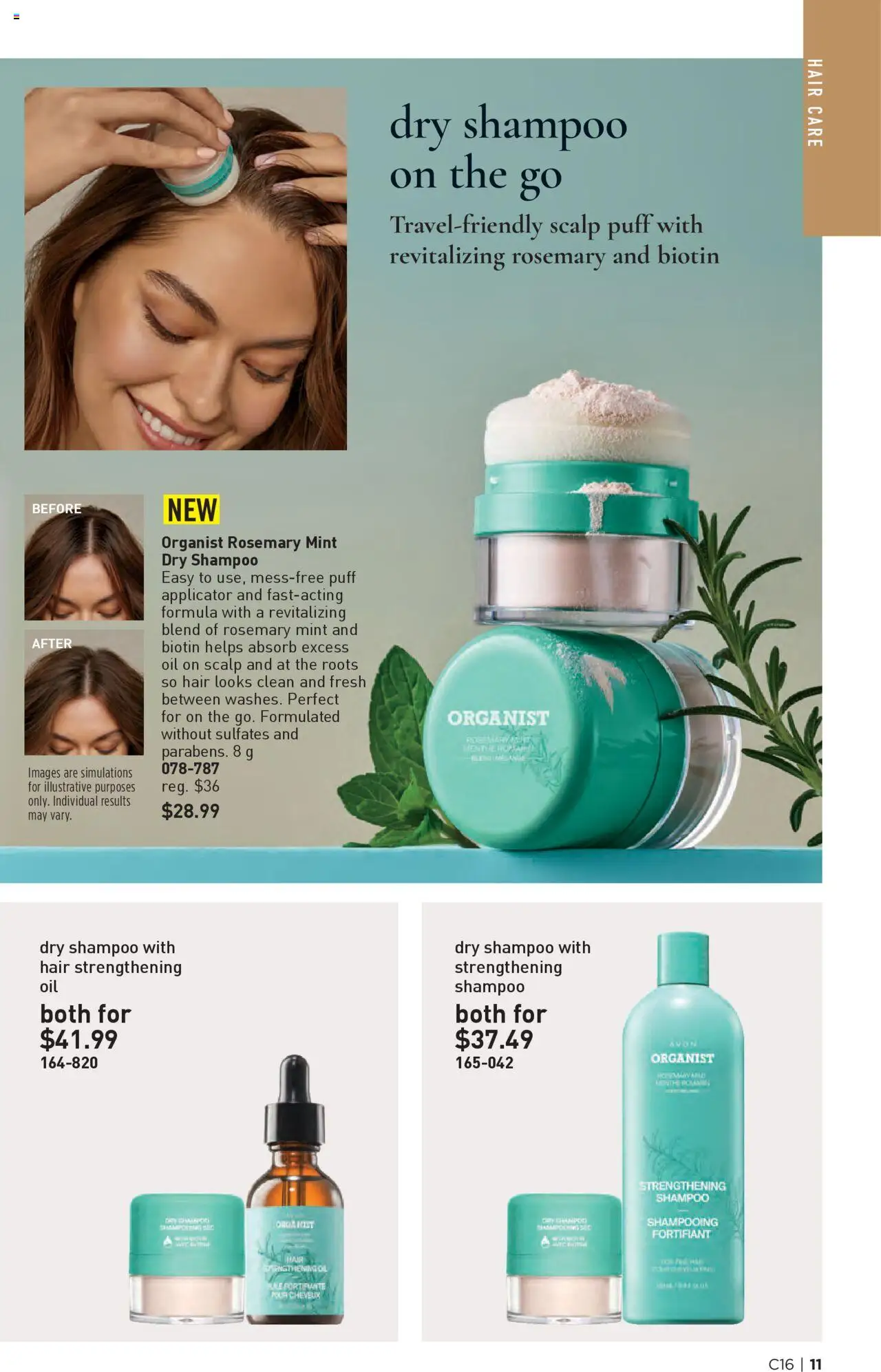 Avon flyer valid from 31.07.2025 | Page: 11 | Products: Shampoo, Oil