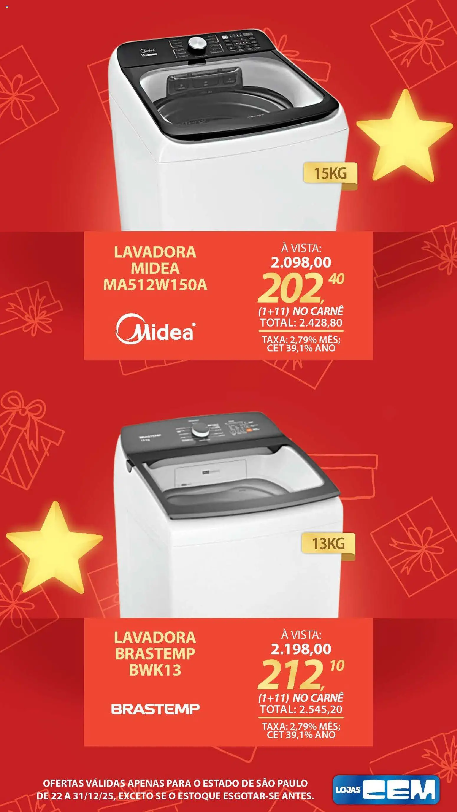 Lojas Cem Folheto - válido de 22.12.2025 | Página: 28 | Produtos: Carne