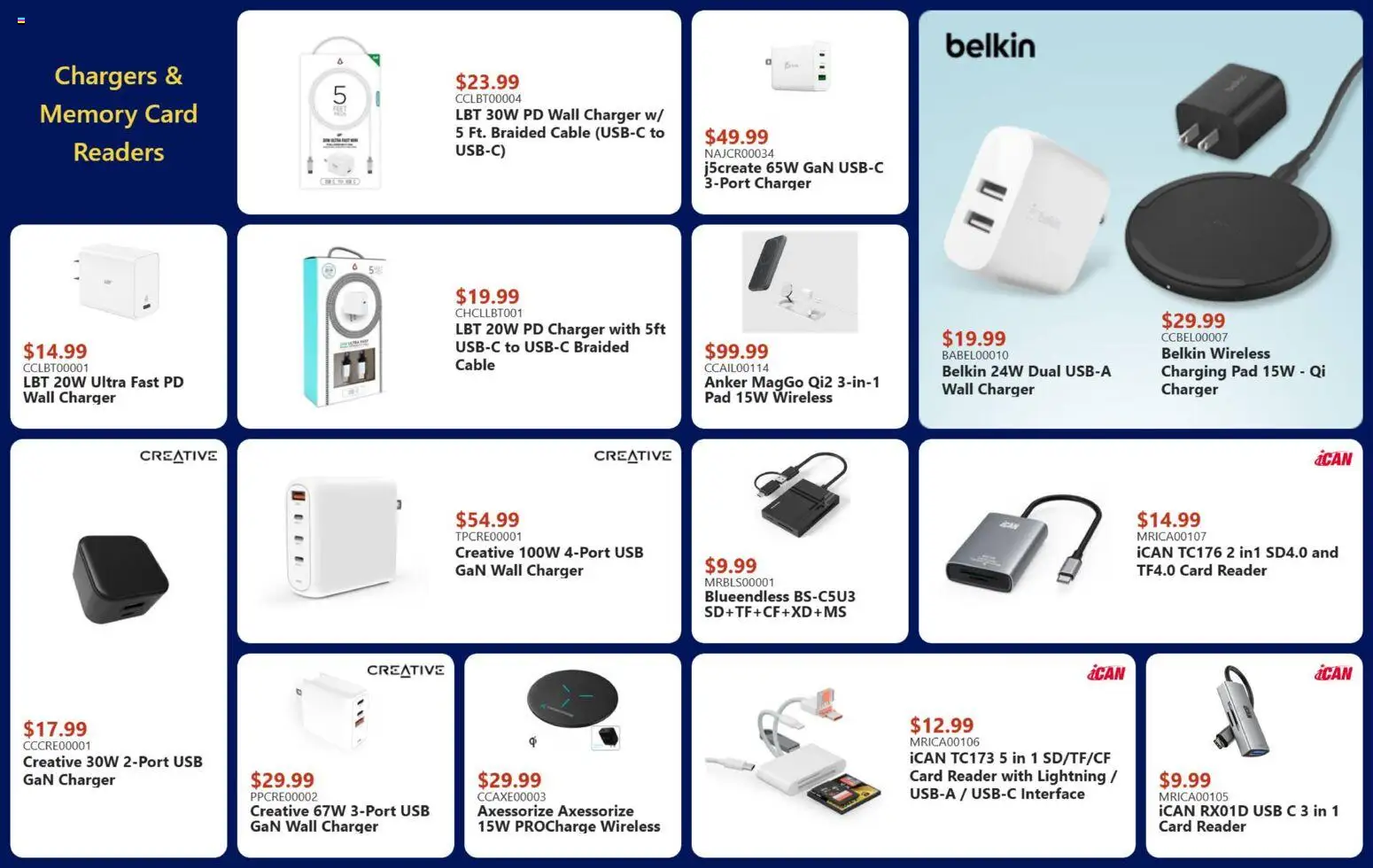 Canada Computers flyer valid from 30.01.2026 | Page: 15 | Products: Cable, Memory card