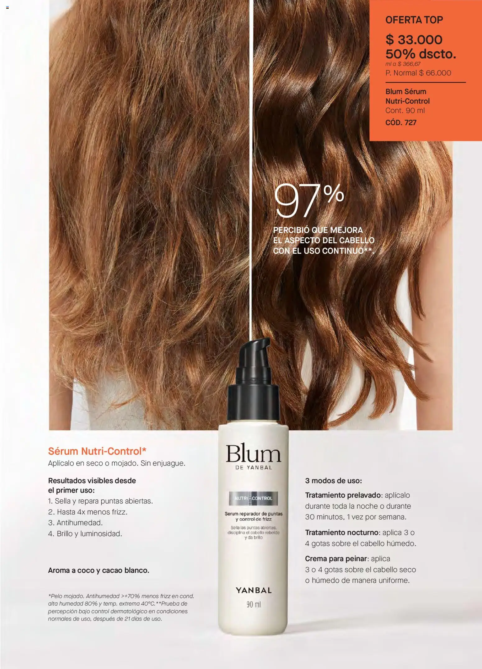 Yanbal revista - valida desde el 03.01.2026 | Página: 105 | Productos: Serum, Brillo, Sobre, Top