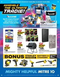 Preview of Mitre 10 catalogue  - valid from 18.03.2026
