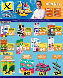 X Supermercados - Ofertas Segunda e Terça da Limpeza - Pré-Visualização do folheto da loja X Supermercados, válido de 19.01.2026 | Página: 1