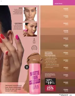 Avon Black Friday - Pré-Visualização do folheto da loja Avon, válido de 29.10.2025 | Página: 101 | Produtos: Blush, Multifuncional, Necessaire, Base