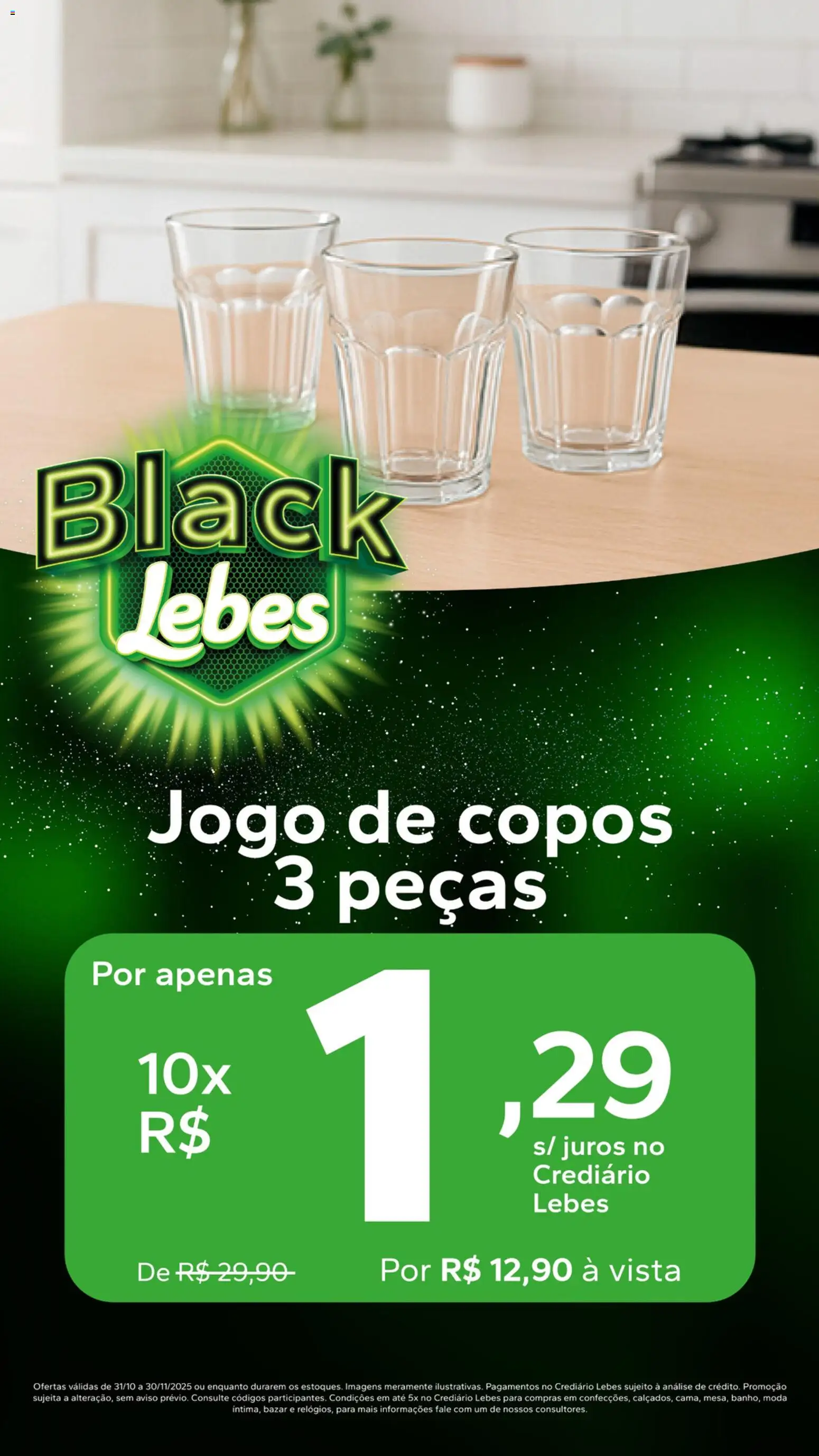 Lebes Folheto - válido de 31.10.2025 | Página: 6 | Produtos: Copos