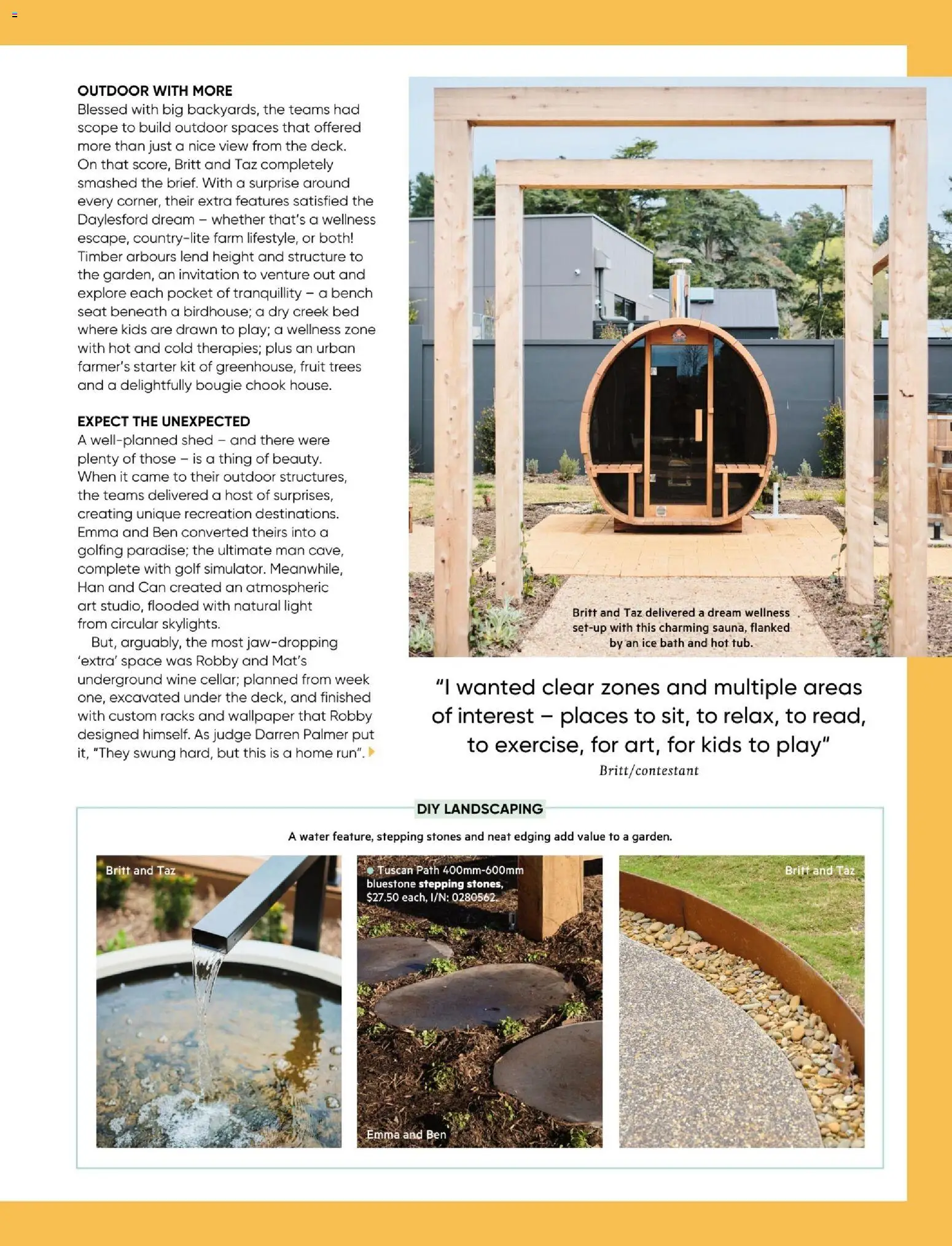 Bunnings Warehouse catalogue - valid from 01.12.2025 | Page: 41 | Products: Light, Water, Shed, Stones