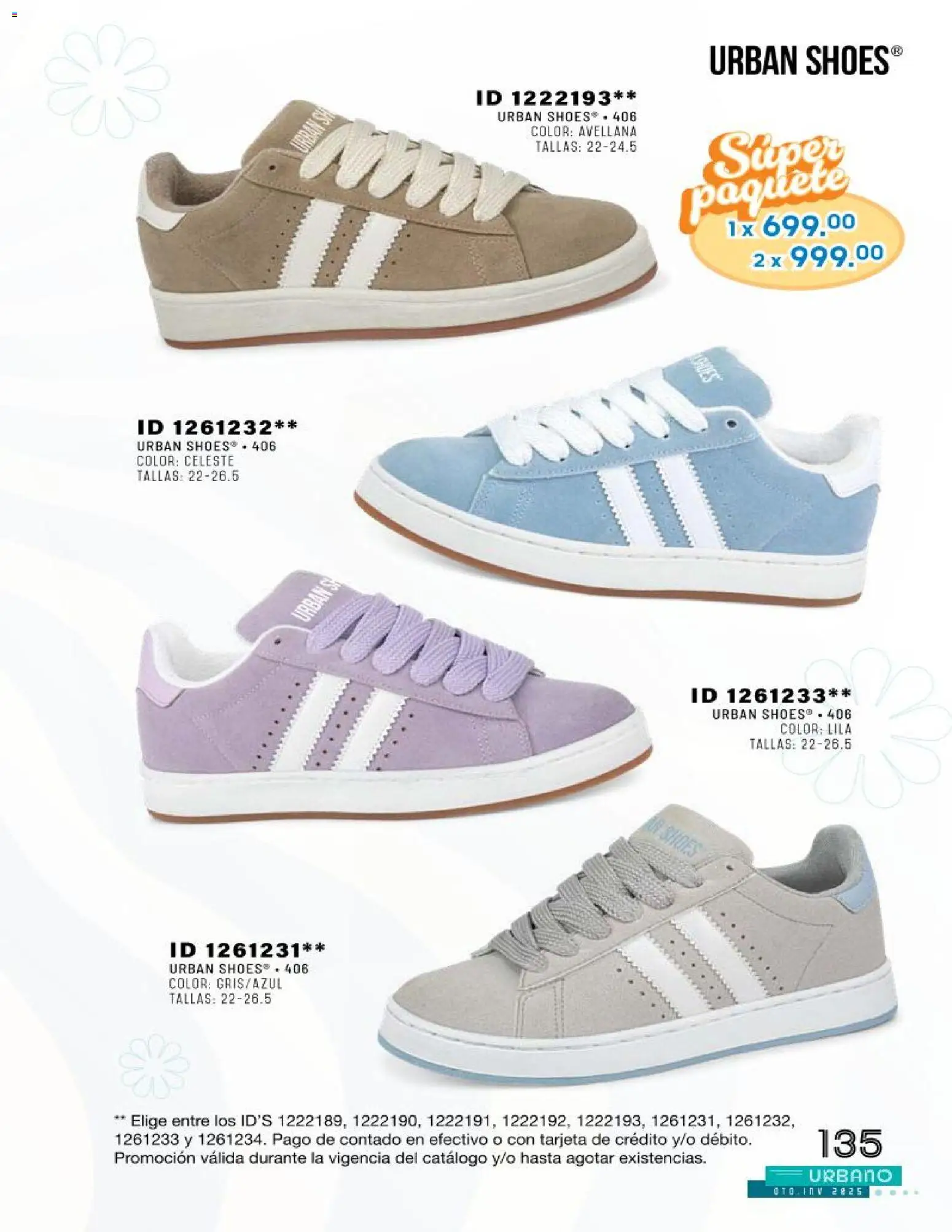 Nuevas ofertas de Price Shoes válidas en toda la República Mexicana desde el 04.12.2025. ¡Encuentra las mejores ofertas en Price Shoes catálogo Urbano! | Página: 135