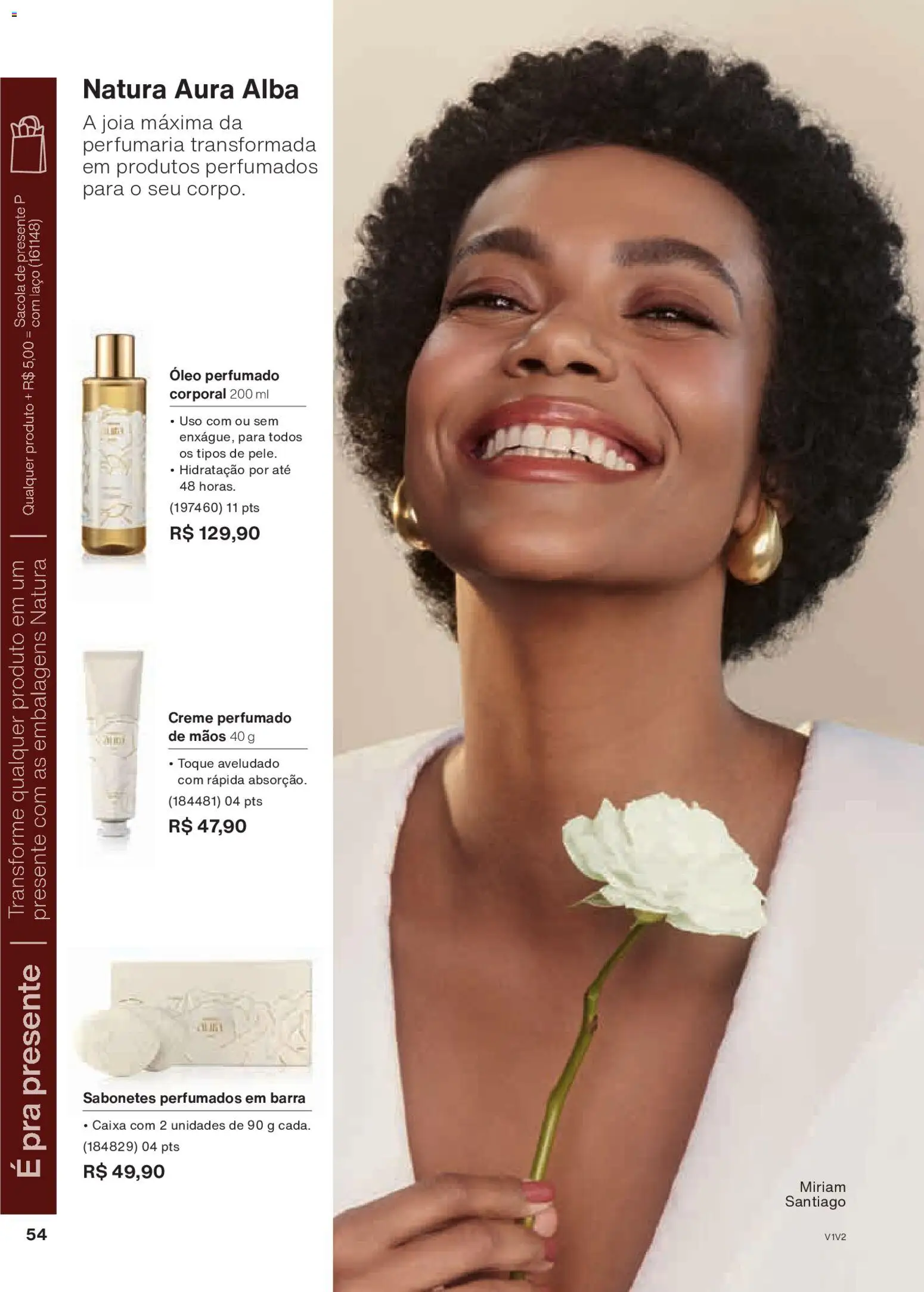 Natura Folheto - válido de 26.11.2025 | Página: 54 | Produtos: Caixa, Óleo, Creme