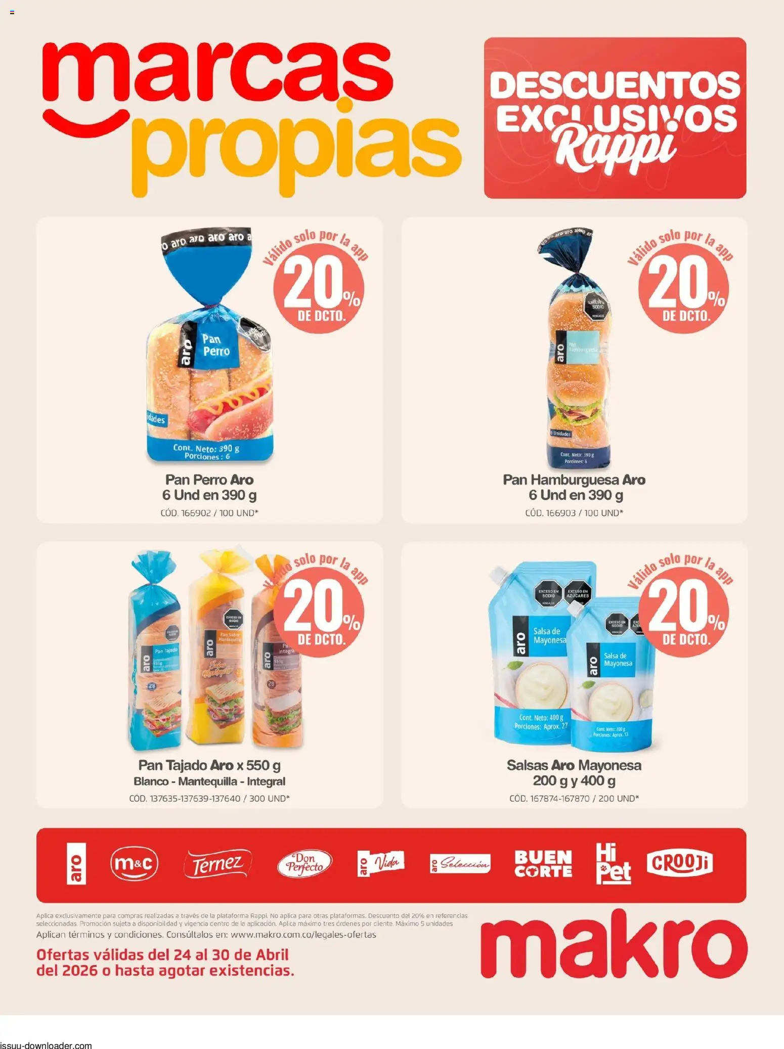 Makro revista - valida desde el 24.04.2026 | Página: 16