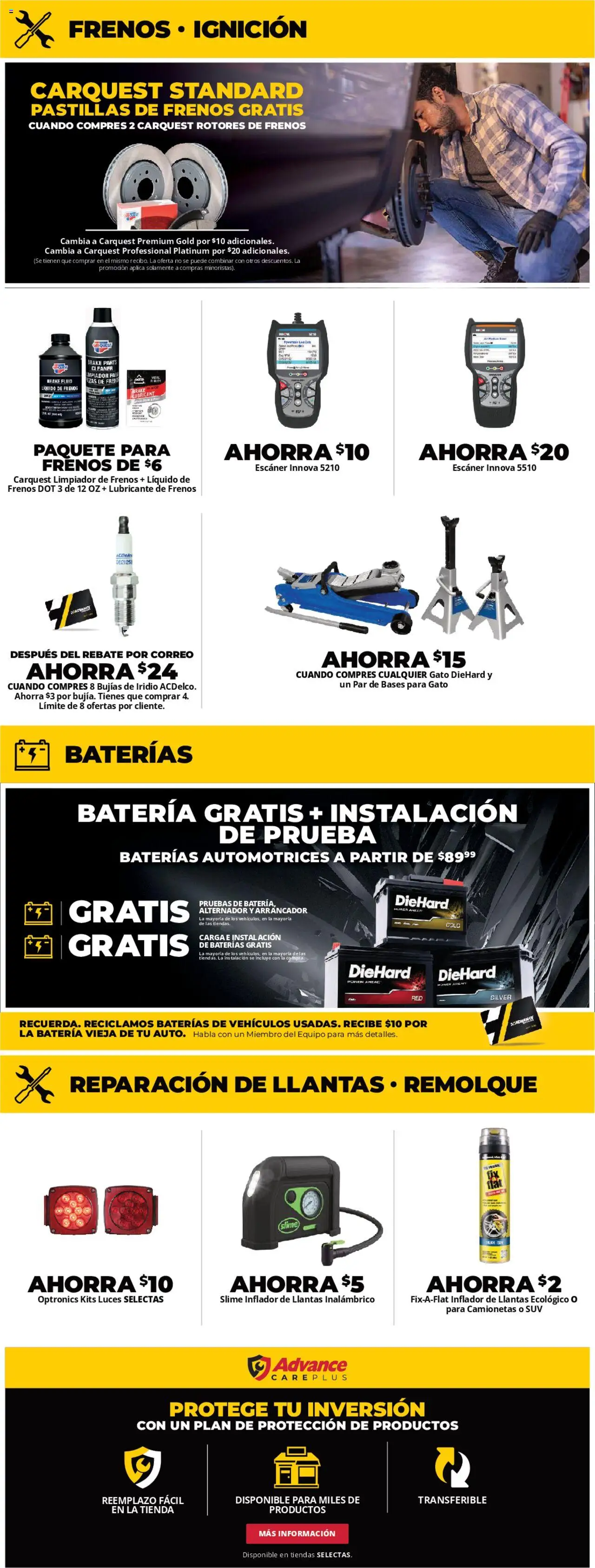 Advance Auto Parts Sales Ad - Spanish - valid from 25.09.2025 | Page: 4 | Products: Rice