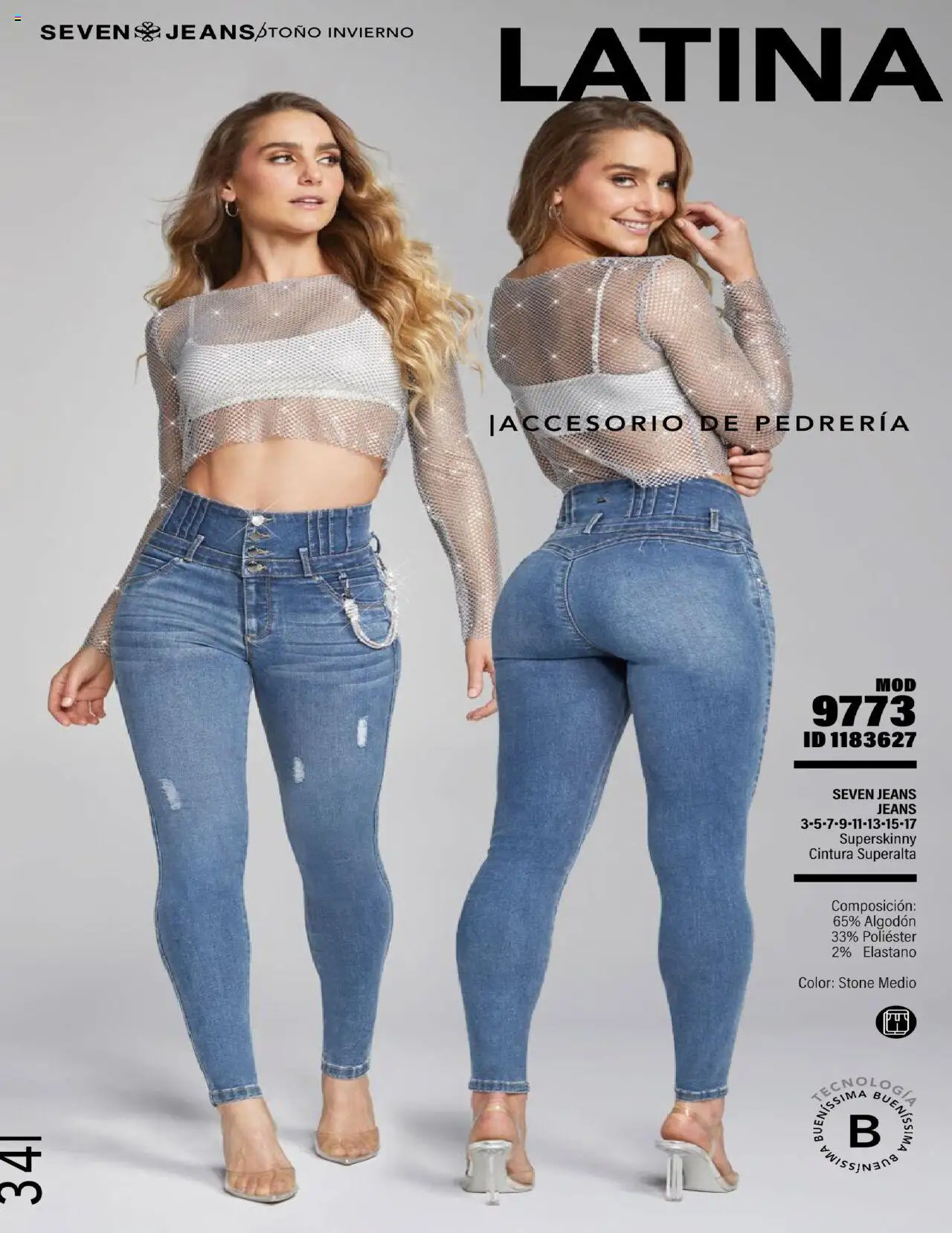 Nuevas ofertas de Price Shoes válidas en toda la República Mexicana desde el 23.07.2025. ¡Encuentra las mejores ofertas en Price Shoes - Catálogo Seven Jeans! | Página: 34 | Productos: Algodón